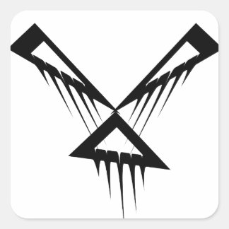 Pegatina con actitud.