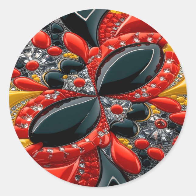 Pegatina con Alemania Colores Design (Anverso)