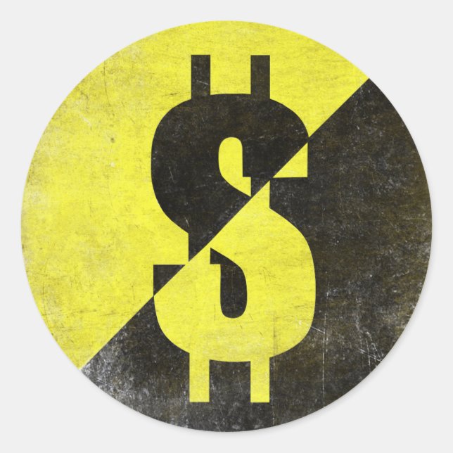 Pegatina con bandera anarquista de Guay (Anverso)