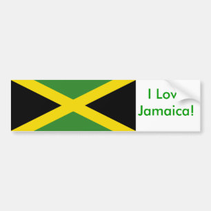 Pegatina con bandera de Jamaica