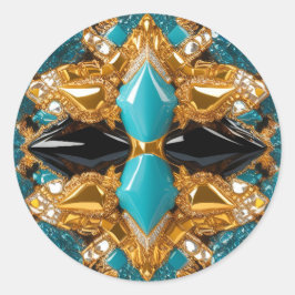 Pegatina con diseño de colores de Bahamas