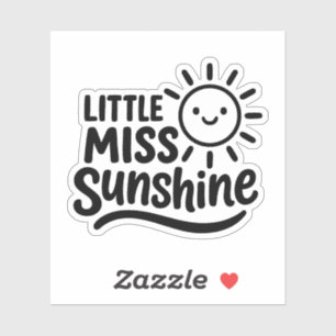 Pegatina con forma – Little Miss Sunshine