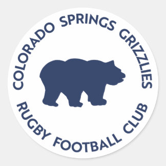 Pegatina con logotipo retro