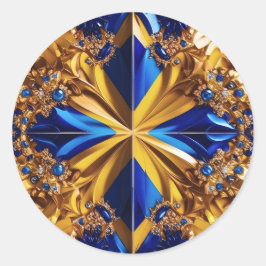 Pegatina con Suecia Colors Design