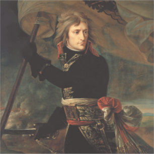 Pegatina Concentración de Napoleón Bonaparte en la batalla 