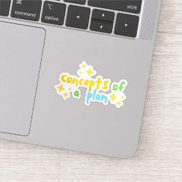 Pegatina Conceptos de un plan