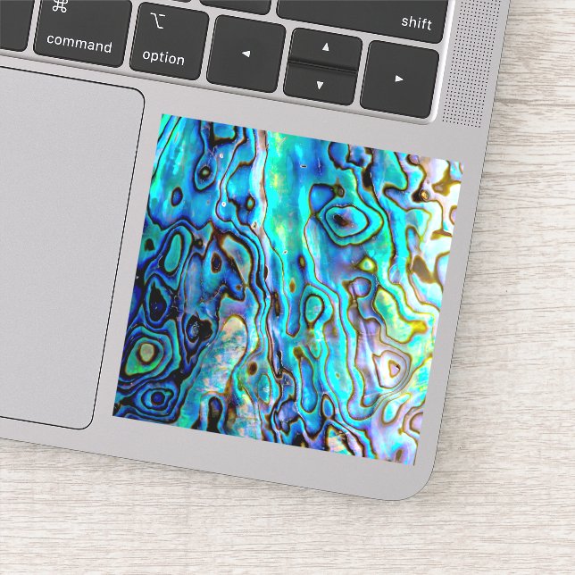 Pegatina Concha de Abalone (Detalle)