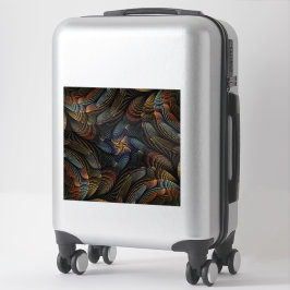 Pegatina Conchas abstractas