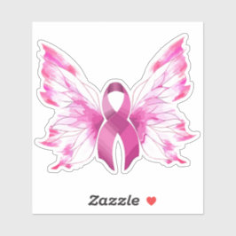 Pegatina Conciencia sobre el cáncer de mama