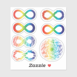 Pegatina Conciencia sobre la neurodiversidad | Aceptación d