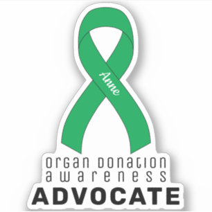 Pegatina Concienciación sobre donación de órganos Defensora