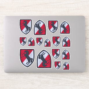 Pegatina Concurso 11 de Caballería Armoronada del Regimien