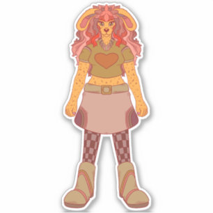 Pegatina Conejo Cute