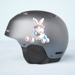 Pegatina Conejo Cute Easter 01