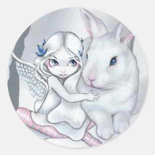 pegatina "Conejo de Nieve"