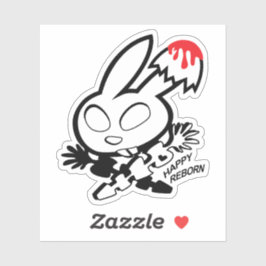 Pegatina Conejo renacido