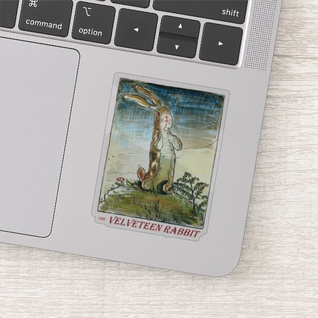 Pegatina Conejo Velveteen de Margery Williams (Detalle)