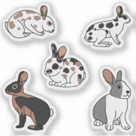Pegatina Conejos