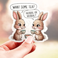 Conejos de Té Herbal o Verbal