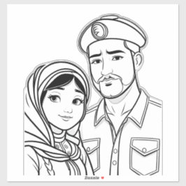 Pegatina Conexión eterna: Un viaje por el patrimonio