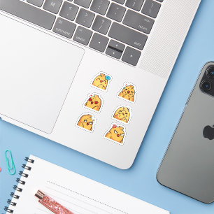 Pegatina Conjunto de Stickers de Emociones de Pollito Adora