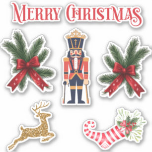 Pegatina Conjunto de stickers de Navidad de 6 01