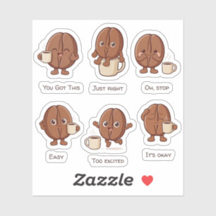 Pegatina Conjunto de Stickers Diarios de Humor del Personaj