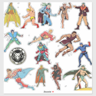 Pegatina Conjunto de Stickers Fox Features #3