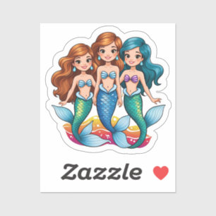 Pegatina Conjunto divertido personalizado de amigos de la s