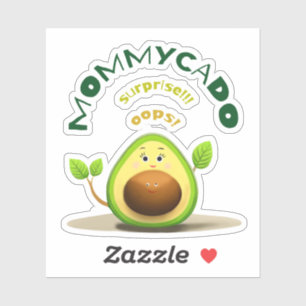 Pegatina Conmovedor aguacate mami