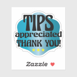 Pegatina Consejos Agradecidos Gracias