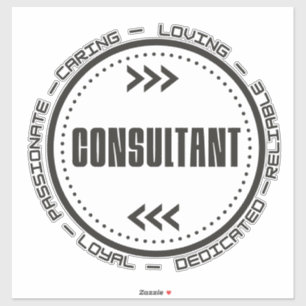 Pegatina Consultor asombroso