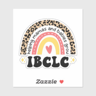 Pegatina Consultor de lactancia, IBCLC