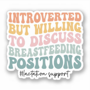 Pegatina Consultor en lactancia Consejero Lactancia