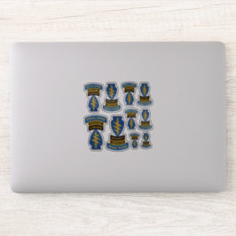 Pegatina Contacto de boinas verdes de las fuerzas especiale