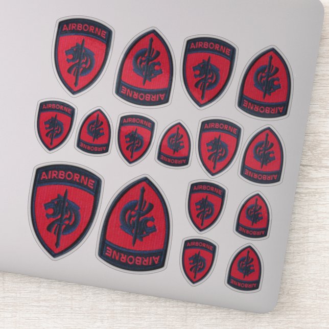 Pegatina Contacto de veteranos de operaciones especiales de (Detalle)