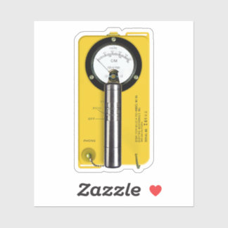 Pegatina Contador Geiger CD V-700