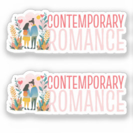 Pegatina Contemporary Romance Genre Lovers
