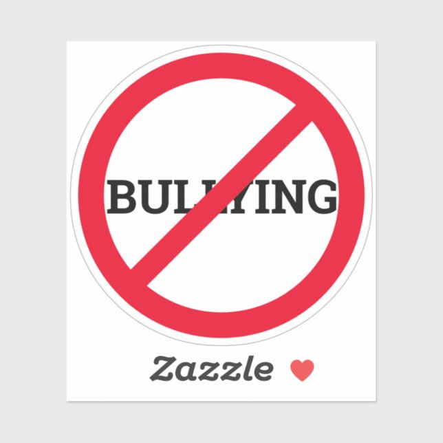 Pegatina contra el acoso (Hoja)