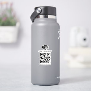 Pegatina Contraseña de Wifi   Análisis de código QR para co
