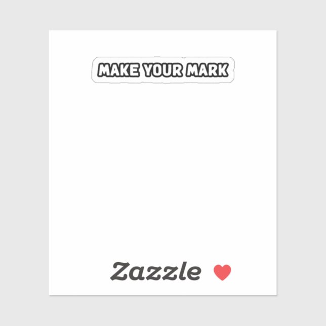 Pegatina Contribución al impacto de marca heredada (Hoja)