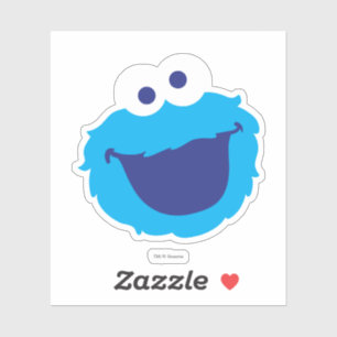 Pegatina Cookie Monster Face