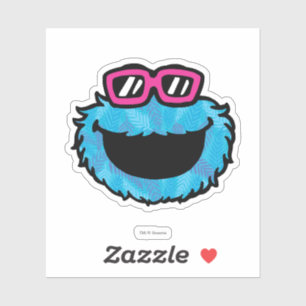 Pegatina Cookie Monster   Vibes de verano