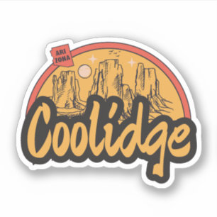 Pegatina Coolidge, Arizona 