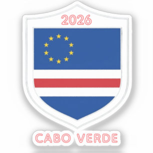 Pegatina Copa Mundial de Cabo Verde 2026