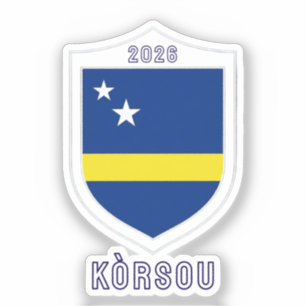 Pegatina Copa Mundial de Curaçao 2026