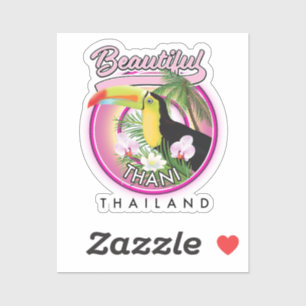 Pegatina Copia de Beautiful Thani Tailandia