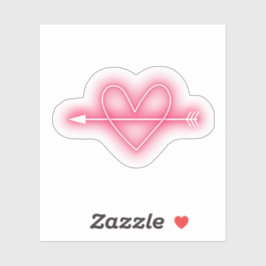 Pegatina Corazón de aguja