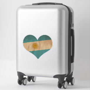 Pegatina Corazón de Argentina