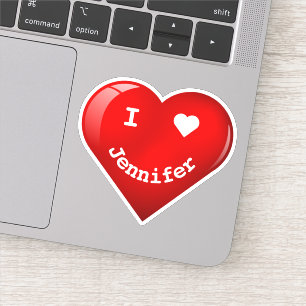 Pegatina Corazón feliz, corazón feliz, corazón personalizad